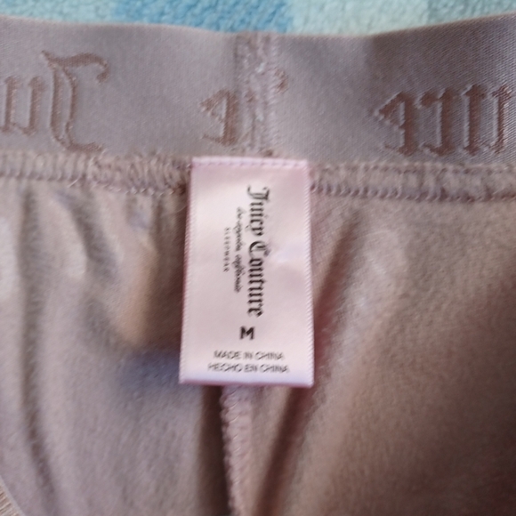 Juicy Couture Women’s Sleep/Lounge Wear M Logo Velour Pants Pink Y2K Comfort - Picture 5 of 9